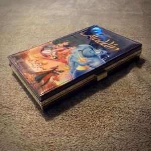 Disney’s Aladdin VHS Cover Hardcase Clutch Purse